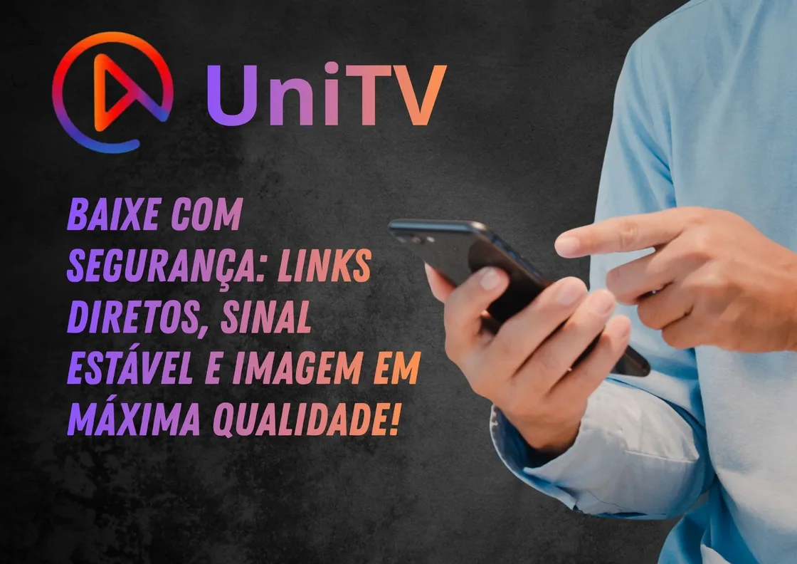 Banner descrevendo as vantagens do UniTV